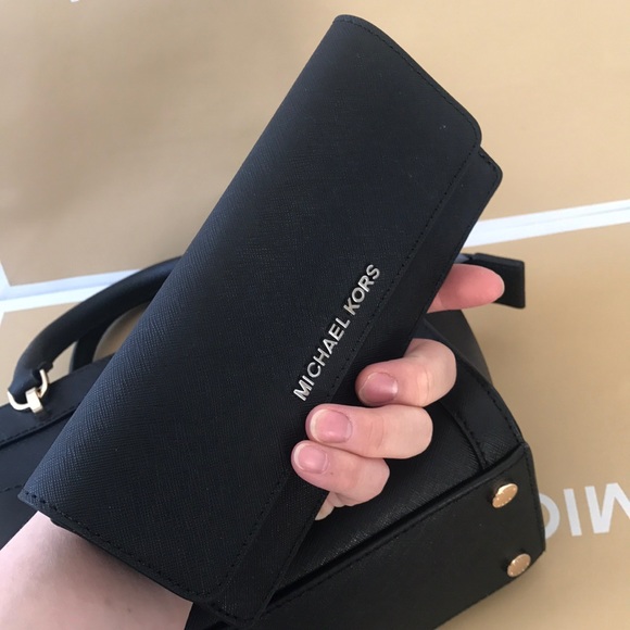 🎆🎆mk Satchel set🎆black/Tina bag/crossbody - Picture 5 of 8